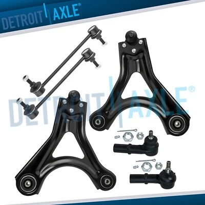 Front Lower Control Arms Outer Tie Rod Sway Bars for Ford Contour Mercury Cougar - Image 1 of 4