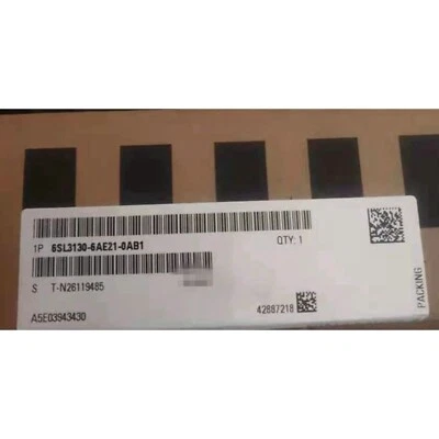 Siemens 6SL3130-6AE21-0AB1 SINAMICS S120 Smart Line Module 6SL3 130-6AE21-0AB1 - Image 1 of 3