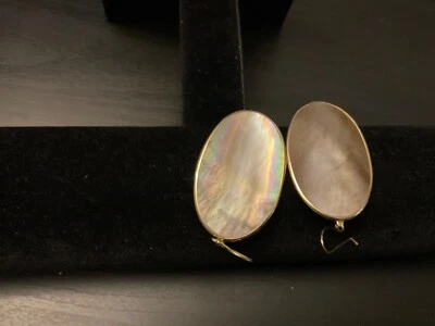 Ippolita 18 k shell oval drop earing from polished rock candy collection  18 k - Изображение 1 из 3