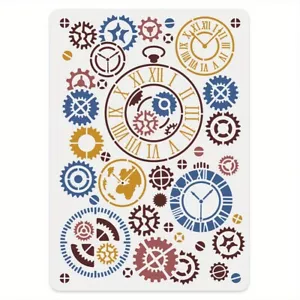 1pc Plastic Hollow Out Drawing Painting Stencils Templates for Painting - Picture 1 of 6