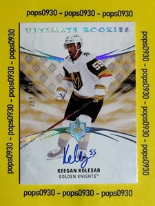 Keegan Kolesar, Vegas Golden Knights, 2021, Ultimate Collection, Rookies, #149