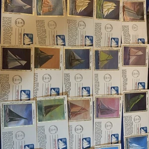 USA 1980 - America's Cup First day Cover's set of 22 - Bild 1 von 7