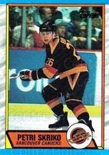 1989-90 Topps Box Bottoms #D Petri Skriko