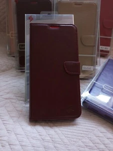 LG K40 Wallet Phone Case NIB Burgundy  - Picture 1 of 8