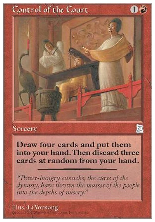 Control of the Court ~ Portal Three Kingdoms [ Excellent ] [ Magic MTG ] - Image 1 of 1