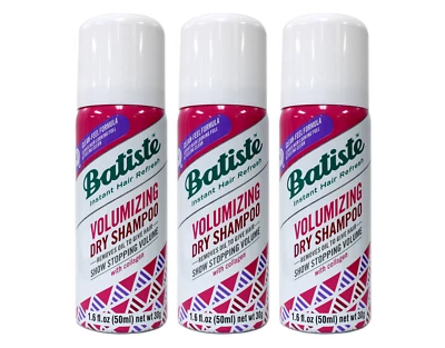 Batiste Instant Hair Refresh Volumizing Dry Shampoo 1.6 oz, 3 Pack - Image 1 of 3