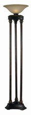 Kenroy Home 32066ORB Colossus 3 Pole Torchiere