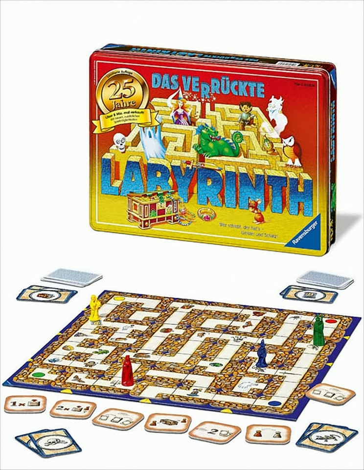 GW43a8 Il Labirinto Pazzo - Edizione Anniversario in Scatola di Metallo - Immagine 1 di 1