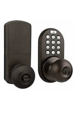 Indoor Electronic Touchpad Keyless Entry Door Lock, Oil Bronze. MiLocks Dkk-02Ob