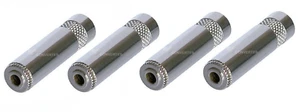 (Paquete de 4) Neutrik Rean (NYS240) 3 polos 3,5 mm cable estéreo conector extensible con mango de metal - Imagen 1 de 1