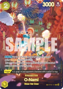 One Piece 500 Years into the Future O-Nami Special Rare OP06-101 NM english - Bild 1 von 1