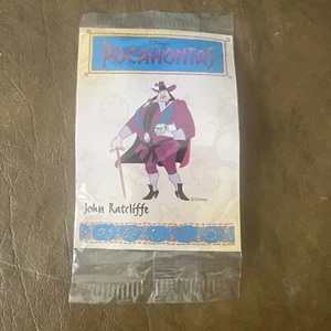 DISNEY POCAHONTAS John Ratcliffe Pegatina Cereal Premio Promo MATAC STARLINE RARO - Imagen 1 de 6