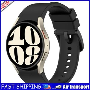 Silicone Strap Smart Watch Band for Samsung Galaxy Watch 6 5 4 Band (Black) AU - Zdjęcie 1 z 10