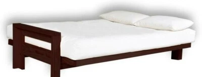 NEW - Futon Sheet Set - WHITE 100% COTTON - FULL SIZE - won't pop off