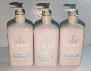 Hidratante corporal a base de hierbas Hempz Beauty Koa & Sweet Almond 17 oz (lote de 3) - Imagen 1 de 2