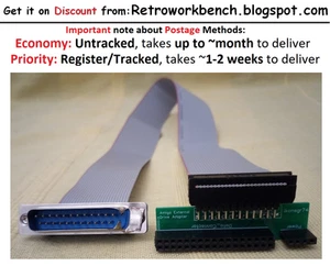 Externes Amiga Laufwerk Adapter Kabel für Gotek HxC FF USB Emulator + A500 Boot Hack - Bild 1 von 7
