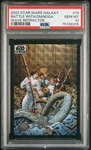 2022 Star Wars Galaxy Battle With The Dianoga Wave Refractor /99 PSA 10 #15 - Picture 1 of 2
