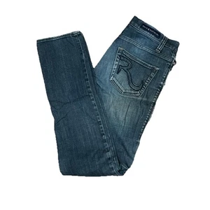 Rock And Republic Womens Jeans 31x30 Berlin Skinny Distressed Mid Rise 4M - Picture 1 of 6
