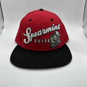 Cappello Vintage Spearmint Rhino Ufficiale Showgirls Strip Club Uomo Raro - Foto 1 di 6