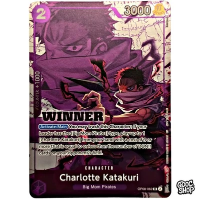 One Piece Charlotte Katakuri OP08-062 Tournament Pack 2025 Vol.3 Promo English - Bild 1 von 4