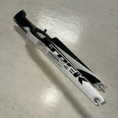 Trek Speed Concept 9.5 Carbon Fork XS Black White Green New Old Stock 650c 2011 - Image 1 of 4