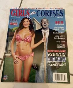 Girls and Corpses Magazine Winter 2013 Vol 7 Farrah Abraham, John Waters Horror - Picture 1 of 22
