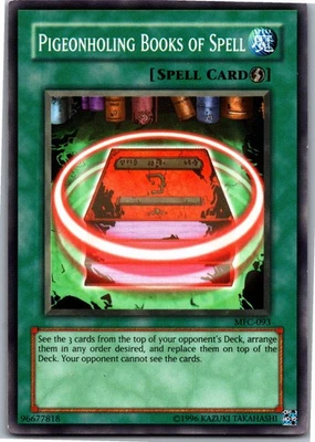 Pigeonholing Books of Spell Common Magician's Force MFC-093 HP/DMG - Image 1 of 2