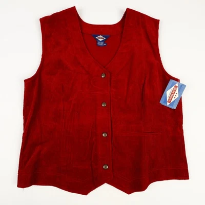 Chaleco Ruff Hewn Para Hombres 2X Pana Urbano Informal Plus 100% Algodón Foto 1 de 4