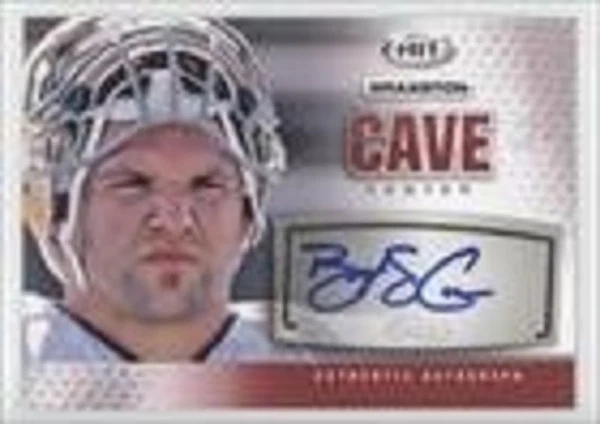 2013 Sage Hit Autographs #A17 Braxston Cave Football Card - Image 1 of 1