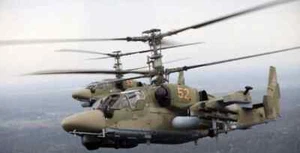3D Printed 1/144 Ka-52 helicopter, cockpit transparent Unpainted mode - Picture 1 of 7