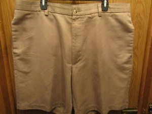 HOMBRE ROUNDTREE & YORKE FÁCIL CUIDADO 100% POLIÉSTER FRENTE PLANO BEIGE TALLA 40X9 - Imagen 1 de 3