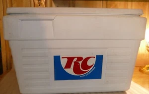Vintage RC Cola Royal Crown Soda Kühler Eisbox Kunststoff 13 x 15 x 21 - Bild 1 von 12