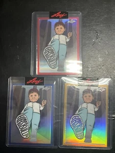 2024 Leaf Metal Hasbulla Magomedov Blue /49 Gold /99 Red Metallic Imaginations - Picture 1 of 2