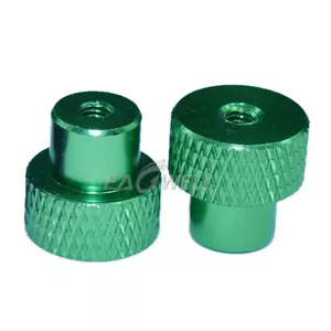 10~100pc M3/M4 Knurled Thumb Nut Hand Thread Nuts Fastener Aluminum Alloy Colors - Picture 1 of 32