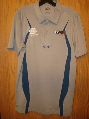 Ladies Oakley Polo Shirt Medium NHRA DSR Napa Racing Lightweight Ron Capps Cover