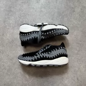 Nike Air Footscape Woven Women's UK 6 / EUR 40 Black Smoke Grey FB1959 001 - Picture 1 of 9