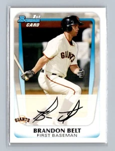 2011 Bowman #BP93 Brandon Belt Prospects - Picture 1 of 2