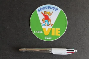 Autocollant / Sticker - Sécurité Label VIE - Apave - Picture 1 of 2