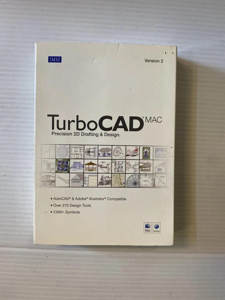 Turbocad Mac Pro Version 2.(Precision 2D Drafting & Design) - For Macintosh - Image 1 of 4