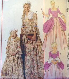 SEWING PATTERN McCalls 6139 AMERICAN COLONIAL FELICITY Costume Miss size S-XLG - Picture 1 of 3