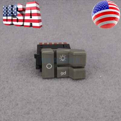 Headlight Parking Light Rocker Switch For Chevrolet GMC Pickup Truck 1990-1994 - Image 1 of 4