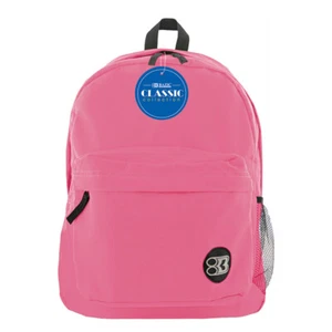 BAZIC Products Classic Backpack 17" Fuchsia - Picture 1 of 1