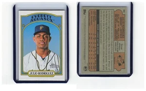 2021 Topps Heritage Minor Short Print #205 Julio Rodriguez Mariners - Bild 1 von 1