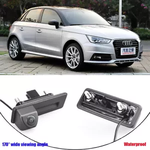 Car Trunk Handle w/ CCD Rear View Camera Reverse Parking for Audi A1 2011-2018 - Picture 1 of 8