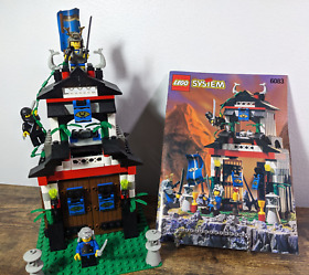 1998 LEGO Ninja Castle 6083 Samurai Stronghold complete + instructions