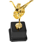 Baseball Tanz Trophäe für Kinder - 6er Set Kunststoff Auszeichnungen (20x10x7cm) - Golden
