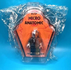 RARE MIGHTY JAXX Jason Freeny RIP Micro Anatomic Halloween Lego Zombie SEALED - Picture 1 of 5