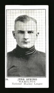1923-24 William Paterson (V145-1) Hockey Jess Spring #20 - Picture 1 of 2