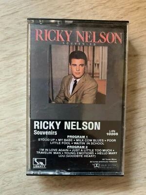 Ricky Nelson  - Cassette Tape -  SOUVENIRS ~~~~~ TESTED - Image 1 of 4