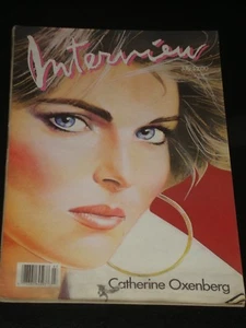 INTERVIEW magazine 1986 Catherine Oxenberg, Samantha Fox, Irina Brook Statuesque - Picture 1 of 1